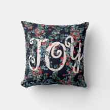 Joy！クリスマスのレッドベリー模様