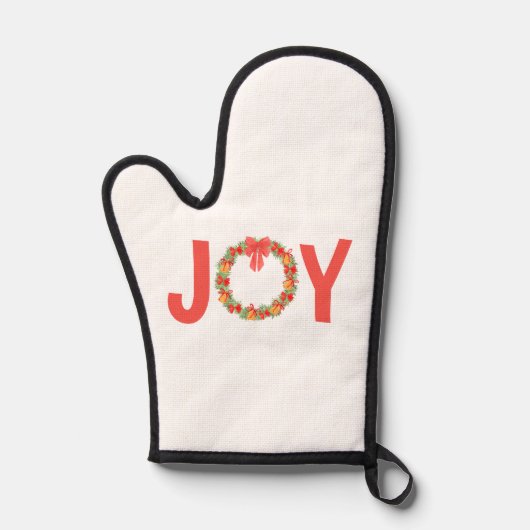 Joy クリスマスリース フェスティブホリデー 鍋つかみ (正面)