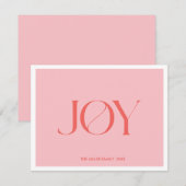 Joy | クリスマス (正面/裏面)