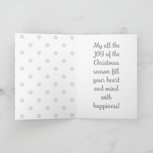 Joy シーズンカード (内部)