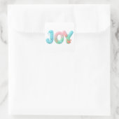 JOY パステルオーシャン光沢ワード スクエアシール (バッグ)