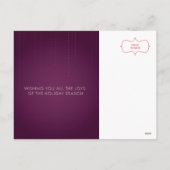 JOY ホリデーカード シーズンポストカード (裏面)