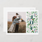 JOY モダン Holly Beres写真 シーズンポストカード (正面/裏面)