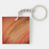 Joy "時大切間"キーチェーンby All Joy Art キーホルダー (裏面)