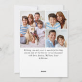 JOY 松ぼっくり 松の木のリース クリスマス 4 フォト (裏面)