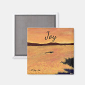 Joy - 「海ジョイ」マグネットby All Joy Art マグネット (正面/裏面)