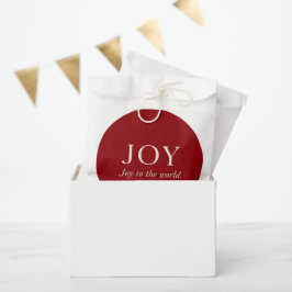 JOY | 詩篇 98:4 | クリスマスギフト フェイバーバッグ