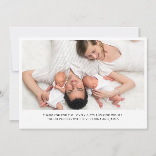 Joy 4のモダン写真を2倍にスクリプトを作成 案内状 (裏面)