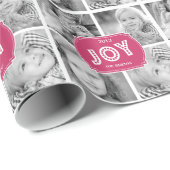 JOY 4フォトホリデーグリーティング | タウペ ラッピングペーパー (ロールコーナー)