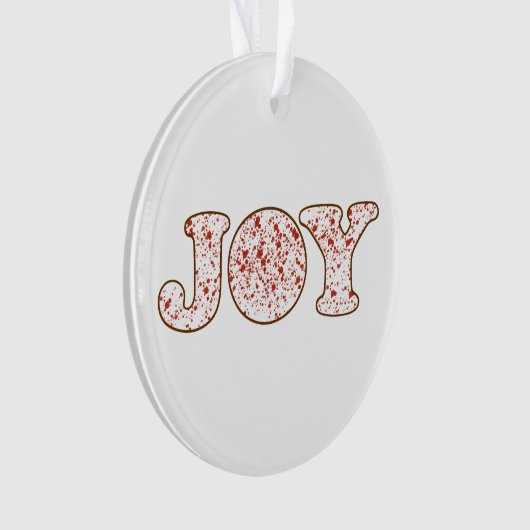 Joy Acrylic Ornament オーナメント (正面)