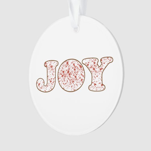 Joy Acrylic Ornament オーナメント (正面)