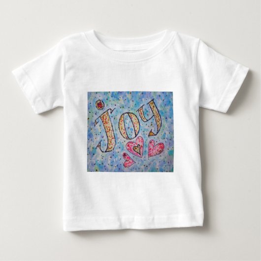 Joy Art Tシャツ（イメージ両面） ベビーTシャツ (正面)