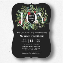 JOY Baby Showerを共有しようエレガント