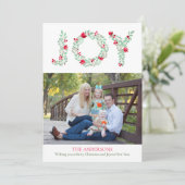 JOY Botanical Photo 招待状 (スタンド正面)