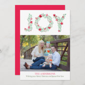 JOY Botanical Photo 招待状 (正面/裏面)