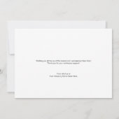 Joy BusinessロゴHappy Holidays No photo Holiday シーズンカード (裏面)