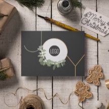 Joy BusinessロゴHappy Holidays No photo Holiday