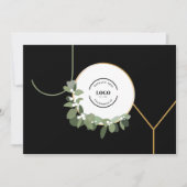 Joy Business LogoハッピーホリデーQRコードオファー シーズンカード (正面)