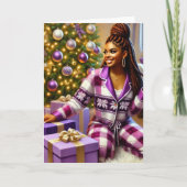 Joy & Christmas Card for a Beautiful Friend シーズンカード (正面)