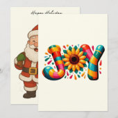 JOY Christmas Cards  シーズンカード (正面/裏面)