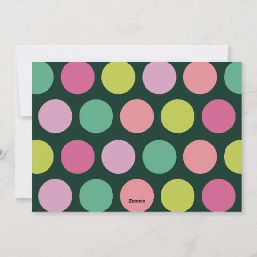 Joy Circleフォトホリデーカードのシーズン シーズンカード (裏面)