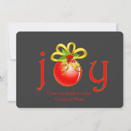 Joy Company Christmas Greeting Card シーズンカード