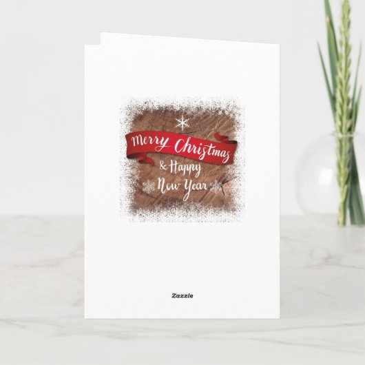 Joy countryクリスマスカードと自分の写真 シーズンカード (裏面)