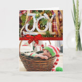 Joy countryクリスマスカードと自分の写真 シーズンカード (正面)