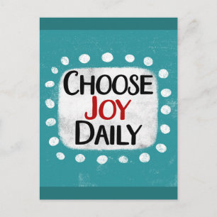Joy Dailyポストカードの選択 ポストカード