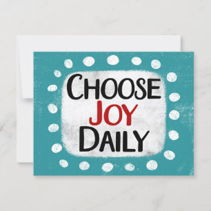 Joy Daily Greeting Cardの選択 カード