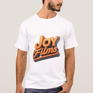 Joy Films 3Dムービーロゴティー Tシャツ