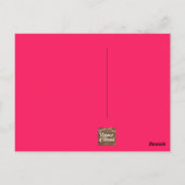 Joy God is with Usクリスマスポストカード ポストカード (裏面)