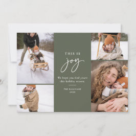 Joy Greenミニマリスト数々の – 写真 シーズンカード