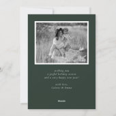 JOY Grid Photo Holiday Card シーズンカード (裏面)