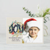 Joy Holidayフォトカード シーズンカード (スタンド正面)
