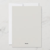 Joy Holidays Greeting Card シーズンカード (裏面)