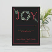 Joy Holidays Greeting Card シーズンカード (スタンド正面)