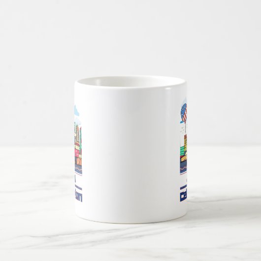 Joy in 4th of July Celebration コーヒーマグカップ (中央)