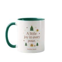 Joy in a Cup | シンプルなクリスマスマグ