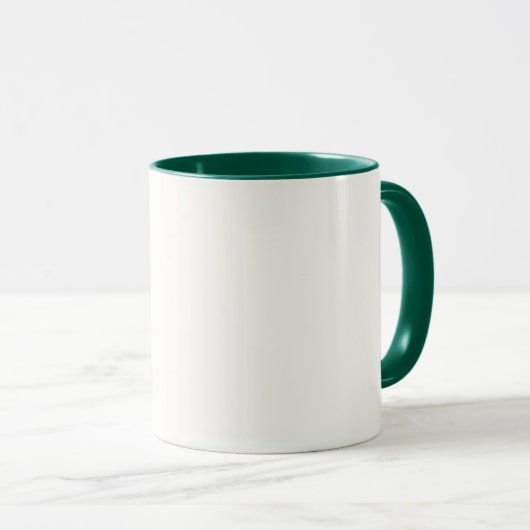 Joy in a Cup | Minimalist Christmas Mug マグカップ (正面右)