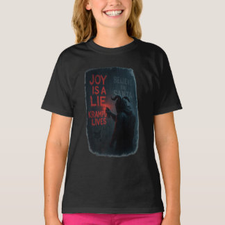 Joy Is a Lie – Krampus Lives グラフィティ ホラー クリス Tシャツ