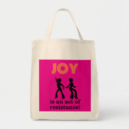 Joy is an act of resistance! - tote bag (2-sided) トートバッグ