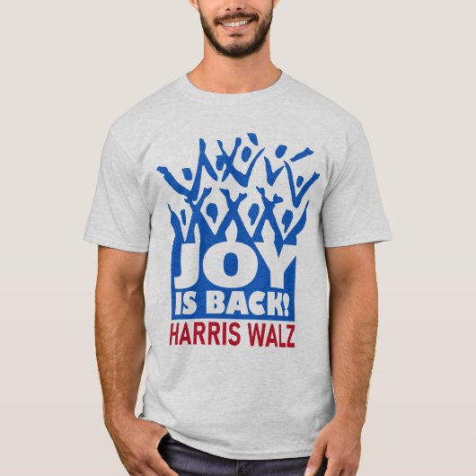 Joy is Back Harris Walz T-Shirt Tシャツ (正面)