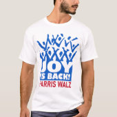 Joy is Back Harris Walz T-Shirt Tシャツ (正面)