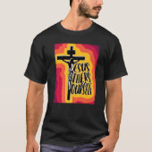 JOY Jesus他の人たち可愛いクリスチャン Tシャツ (正面)