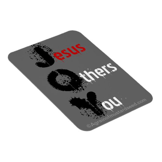 JOY Jesus Others マグネット (右側)