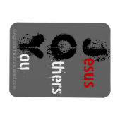 JOY Jesus Others マグネット (横)