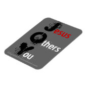 JOY Jesus Others マグネット (左側)