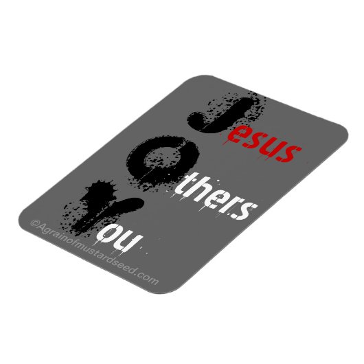 JOY Jesus Others マグネット (左側)