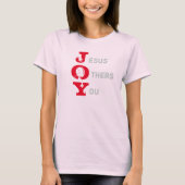 JOY Jesus Others You Mother's Day Tシャツ (正面)